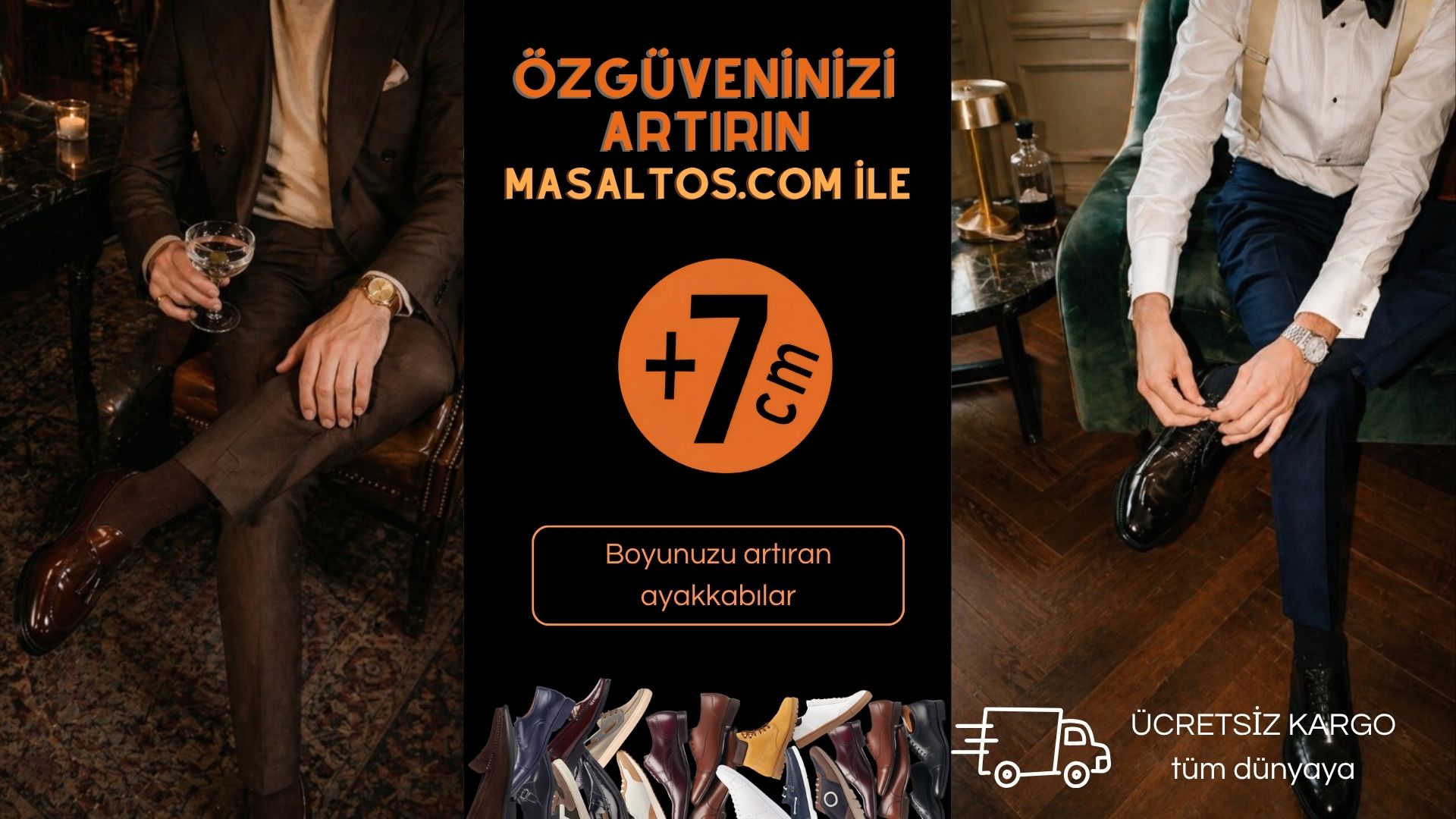 Daha uzun boylu olmak i&ccedil;in ayakkabılar